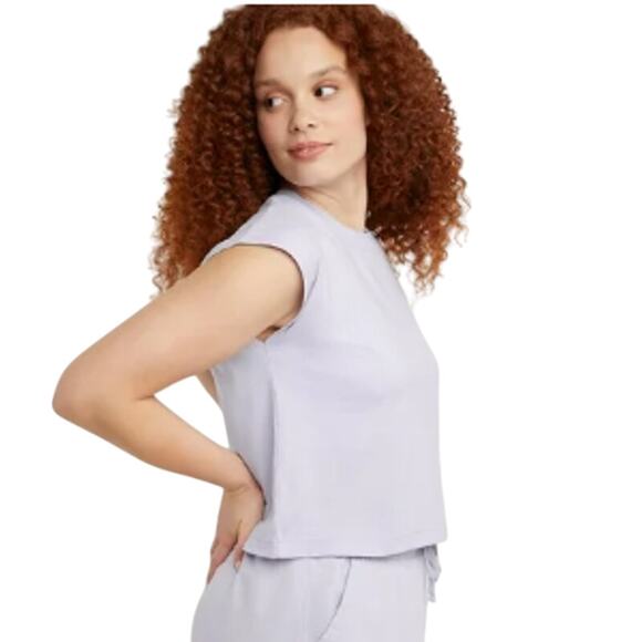 New Hanes Womens Small Original Ringspun Cotton Jersey Cap Sleeve Muscle Tee - Picture 3 of 6